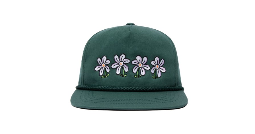 Garrett Leight Flower Power Hat Green Kleidung & Accessoires