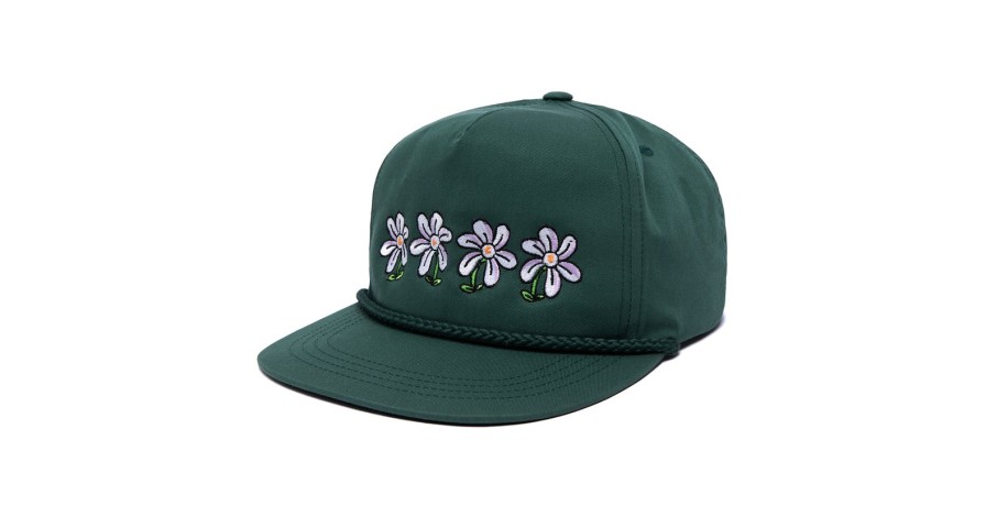 Garrett Leight Flower Power Hat Green Kleidung & Accessoires