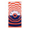 Garrett Leight Glco X Daniel Shepard Beach Towel Blue Orange Haushaltswaren