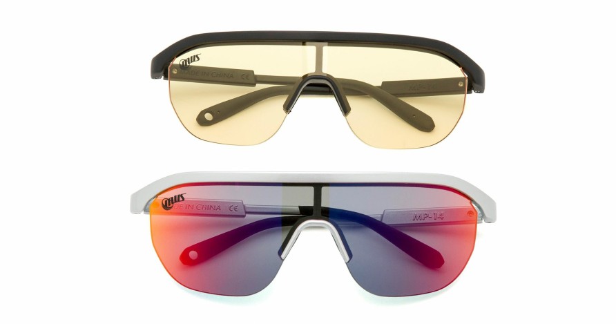 Garrett Leight Glco X Metalwood Mp-14 Sun Chrome Sonnenbrille